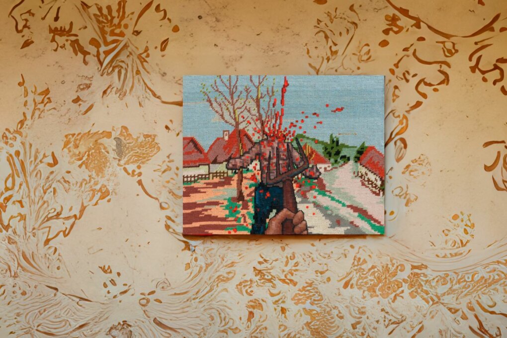 Still Life With Message Box